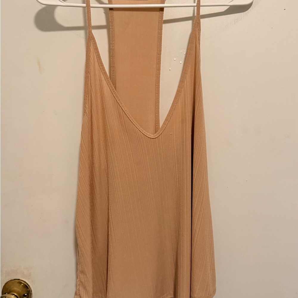 Intimately Free People Slinky
Slinky Racerback Tank Tan
Ribbed